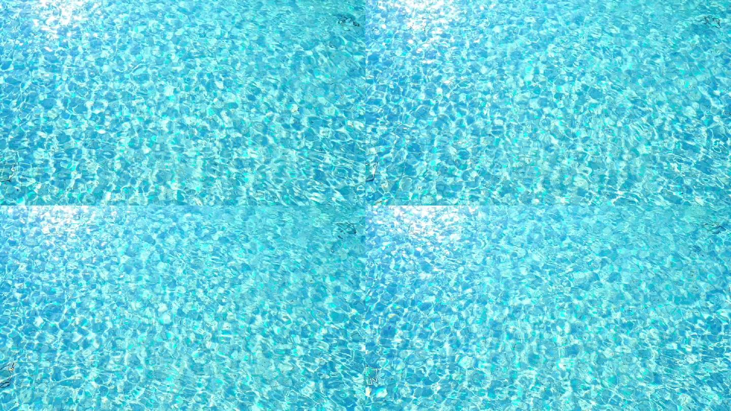 泳池波浪背景三亚潜水游泳海南海岛