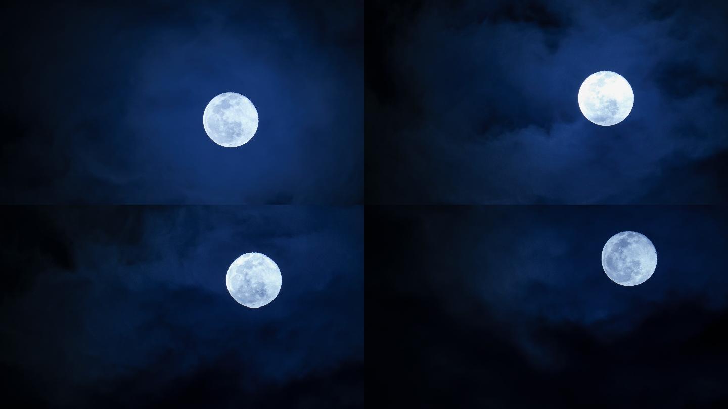 4k月亮云