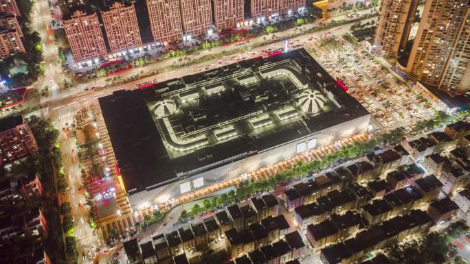【正版原创实拍】惠州市万达广场无人机航拍