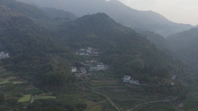 松阳非遗畲族风景航拍