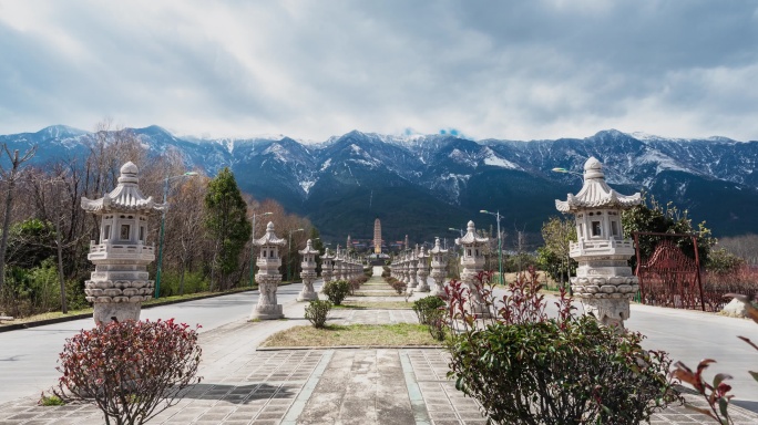 【正版素材】云南大理崇圣寺三塔