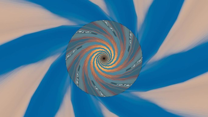 抽象螺旋动感空间魔幻眼睛VJ素材背景18