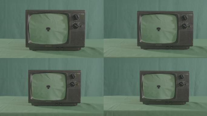sony 旧电视 绿幕抠像素材