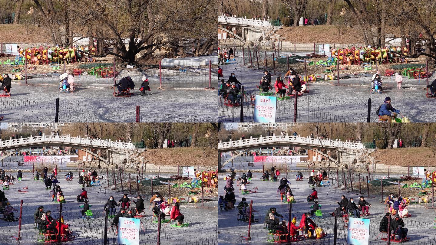 溜冰滑冰冰场冬季游乐项目 (1)
