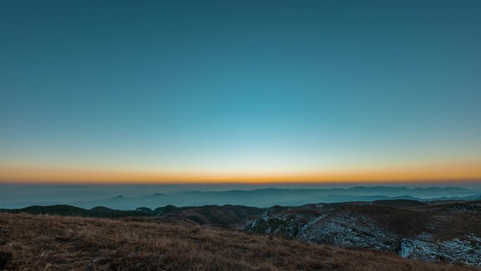 云南大山包日出