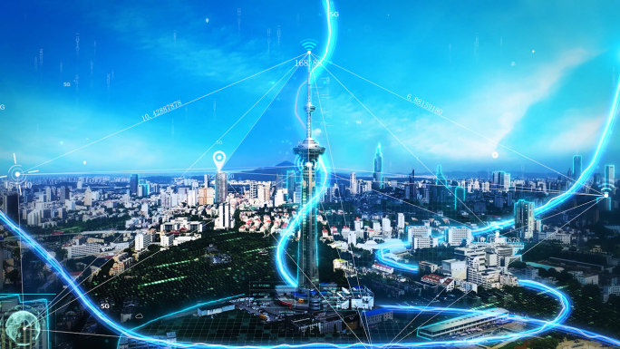 【AE模板】数字南京科技城市云计算物联网