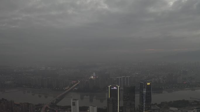 福州 台江 CBD 航拍 4K DLOG