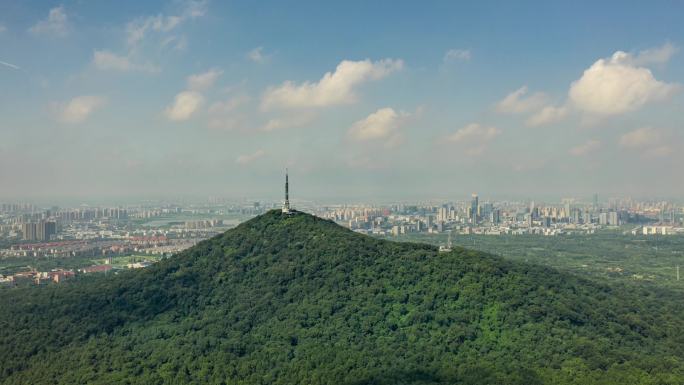 合肥大蜀山蓝天白云延时