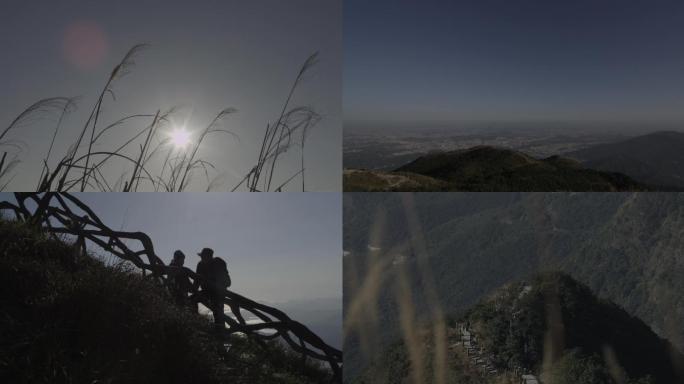 一览众山小 登山者 春风吹又生