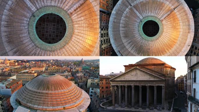 罗马万神殿宗教建筑古镇城市