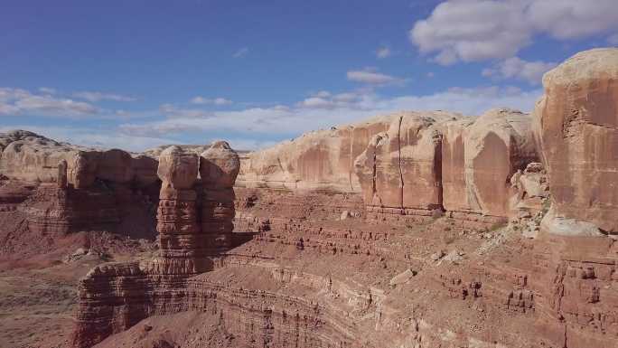 美国犹他州的双子岩