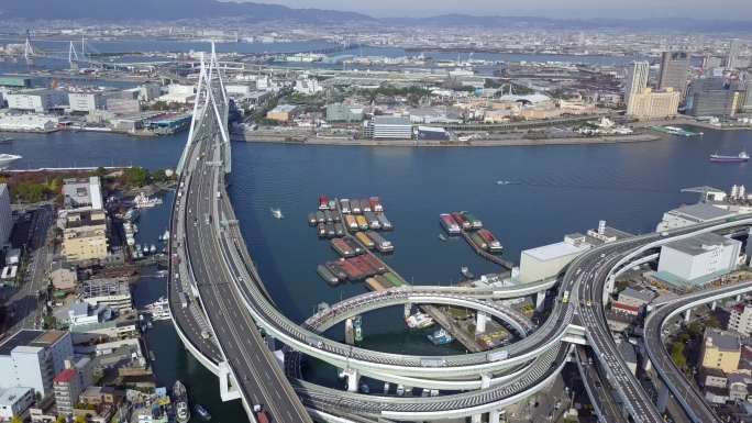 日本关西大阪立交桥