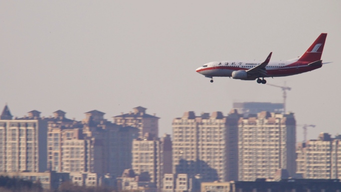 波音737 城市降落