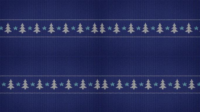 圣诞树电脑屏幕特写镜头图文花纹