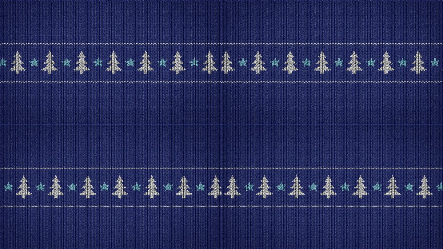 圣诞树电脑屏幕特写镜头图文花纹