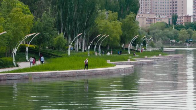喀什 东湖 公园