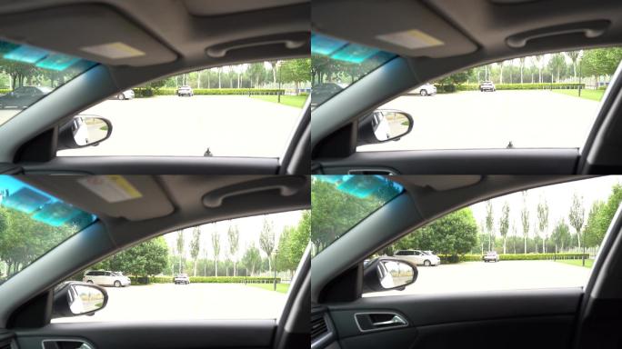 汽车开车司机驾车后视镜盲区 (1)