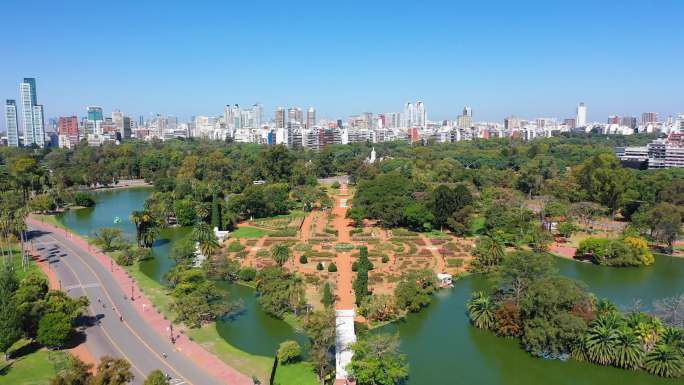 巴勒莫玫瑰园阿根廷首都地标布宜诺斯艾利斯