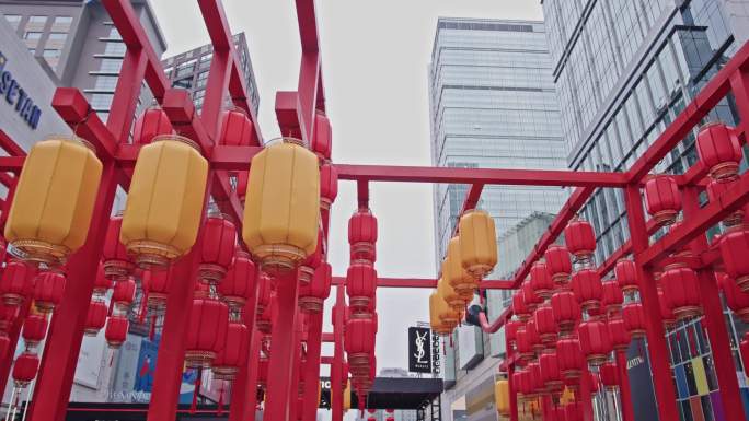 春熙路IFS春节灯笼场景