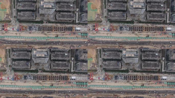 深圳地铁6号线支线施工2019年12月