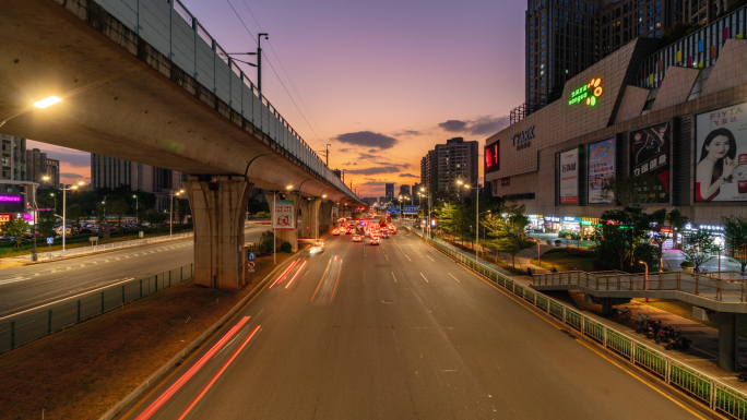 【4K超清】仲恺TPARK时尚公园日转夜