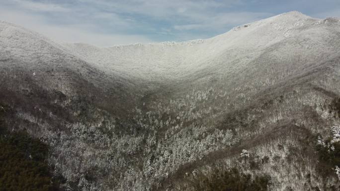 杭州 临安 龙王山 雪景 晴天12