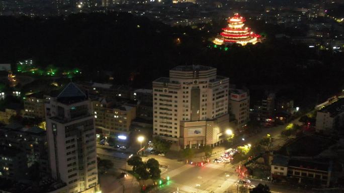 台州温岭夜景4k航拍DJI_0266