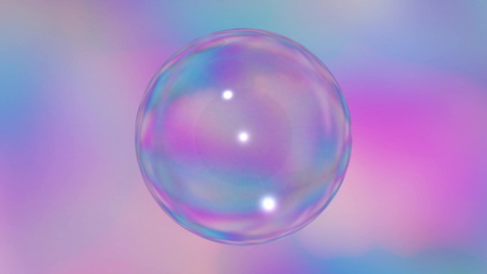 抽象玻璃球