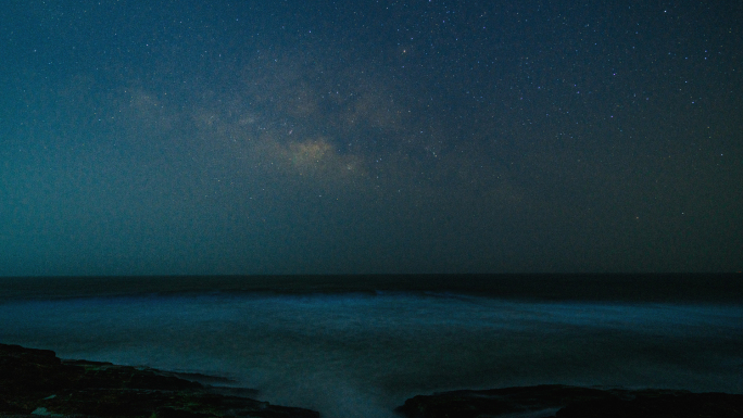 【4K超清】星空银河转日出延时
