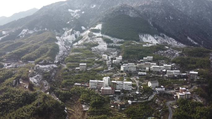 杭州 临安 龙王山 雪景 晴天3