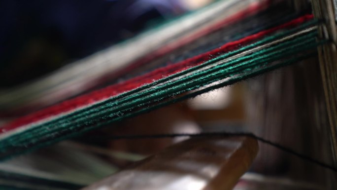 藏式织布机老式织布机织布