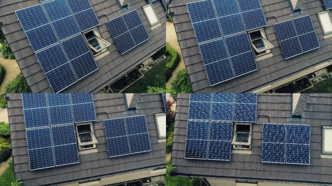 太阳能电池板组件家庭房屋安装光伏板新能源