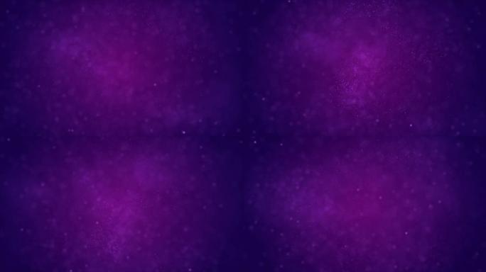 抽象粒子背景（紫色）