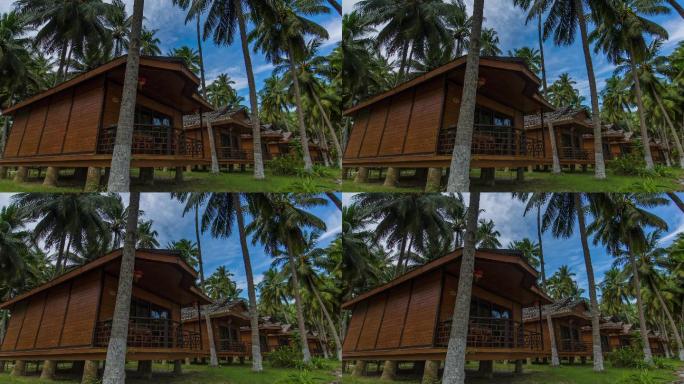 椰林木屋