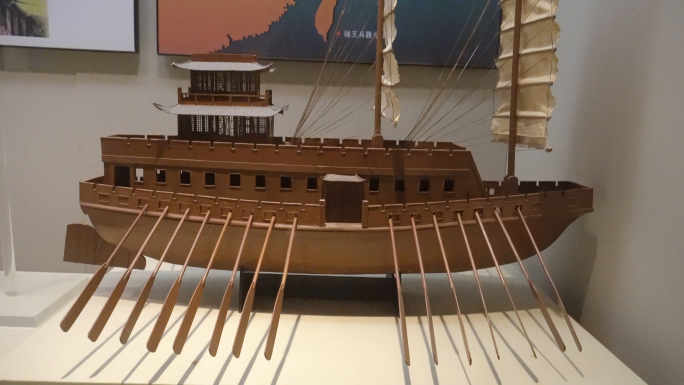 古代战船模型复原
