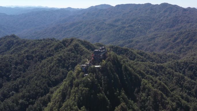 原创航拍山头