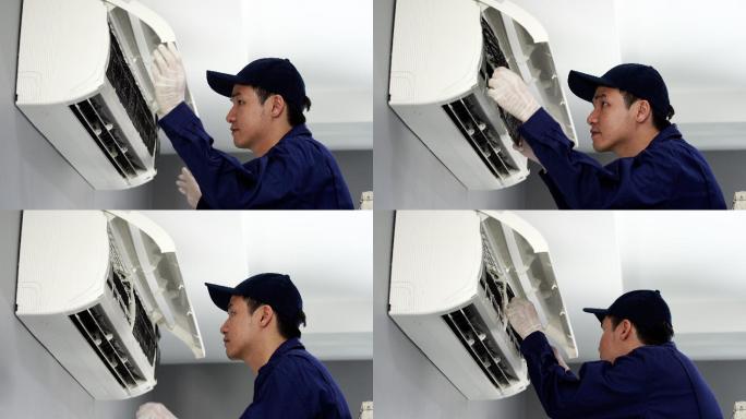 空调维修修理修空调清洁滤网