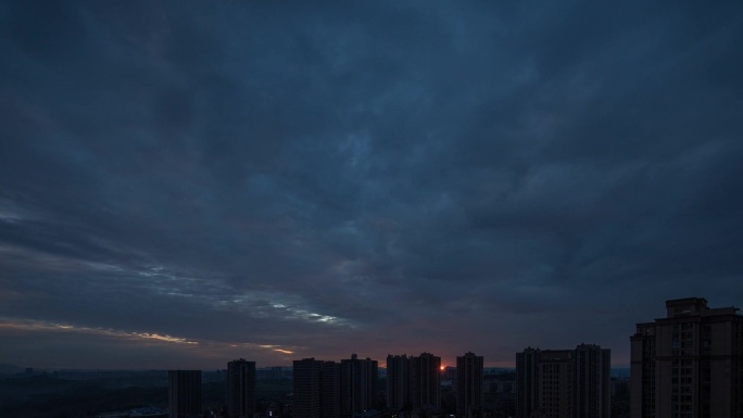 城市风光延时摄影