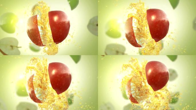 红苹果平安果果汁进口水果