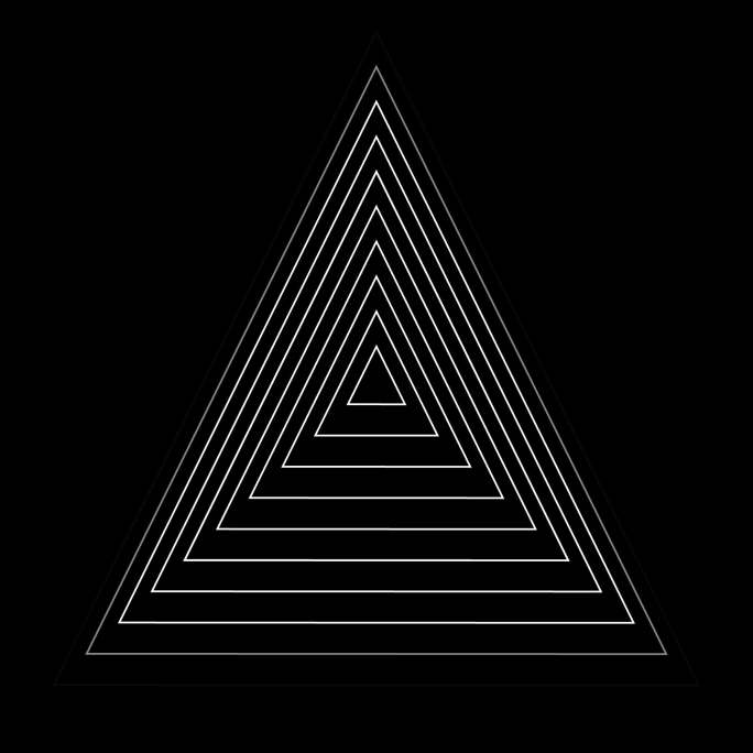 三角形图案线条-3