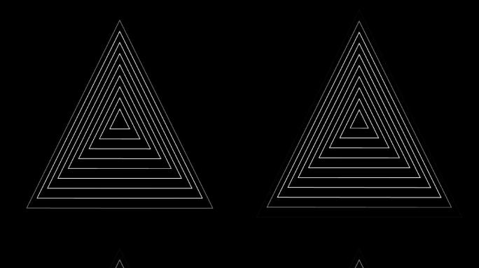 三角形图案线条-3