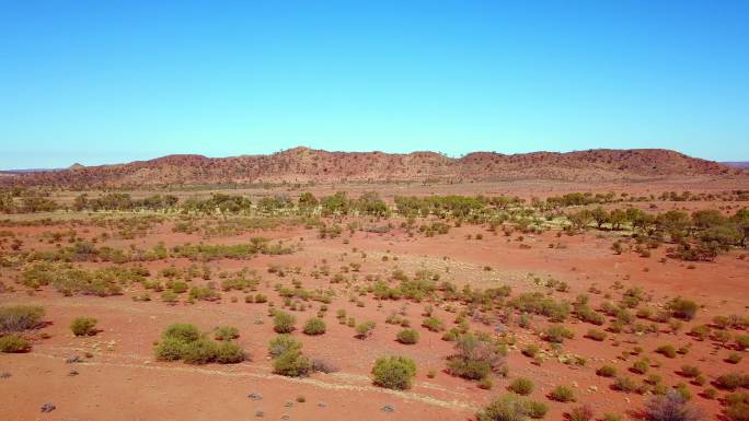 澳大利亚内陆沙漠荒漠隔壁干旱少雨无人区