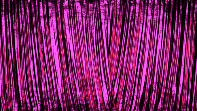 花式粉色窗帘3D动画