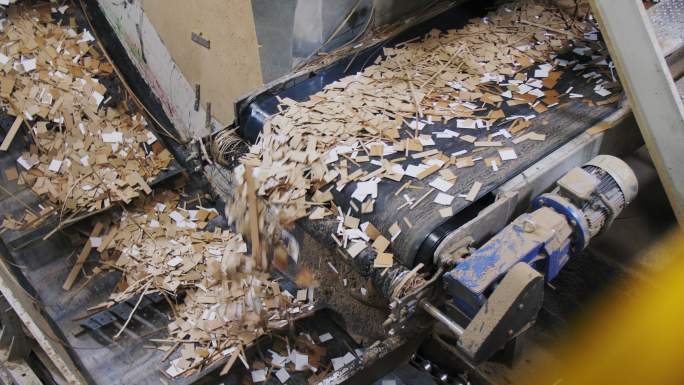 造纸厂照明车间垃圾分类处理保护爱护环境环