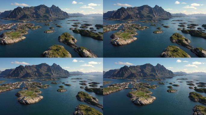 挪威诺德兰郡的一个群岛。
