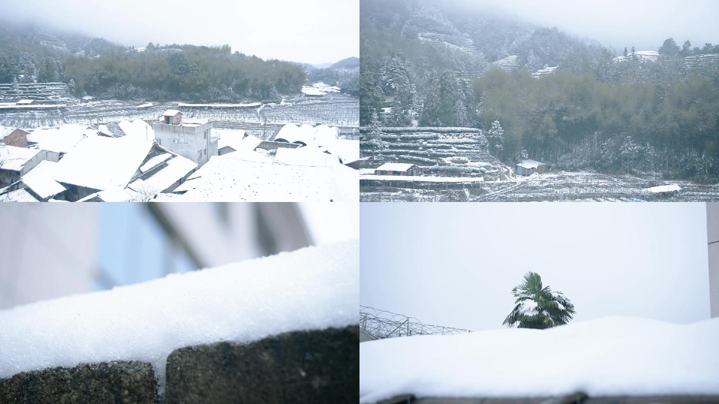 雪地房子农村