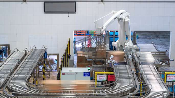 牛奶厂自动化生产线