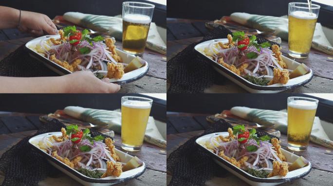 秘鲁乌贼和乌贼宣传片广告视频素材美食美味