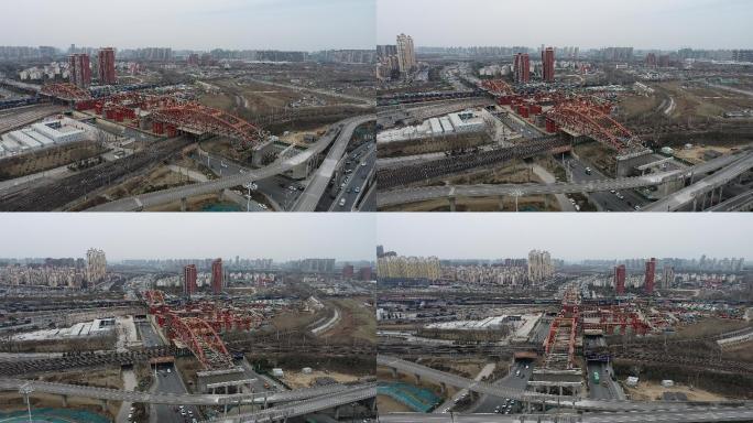 郑州彩虹桥拆除建设现状