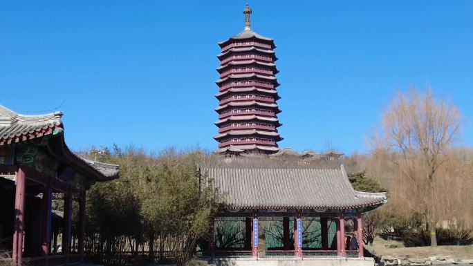 永定塔 北京地标建筑